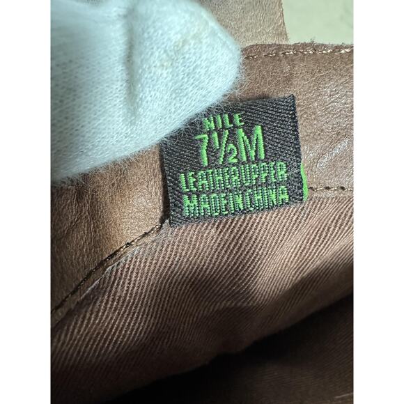 Sam Edelman Boots Womens Size 7.5 Taupe Nile Western Cowboy Leather Stacked Heel - Picture 12 of 14